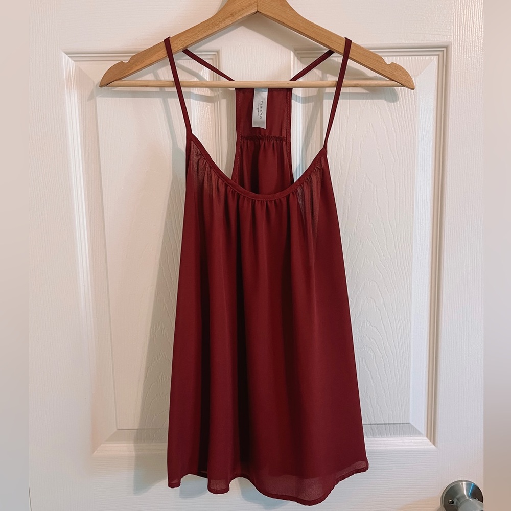 BURGUNDY TANK